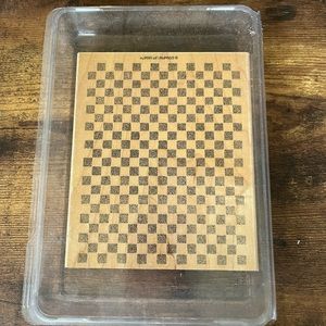 Stampin’ Up! Checker Board Stamp